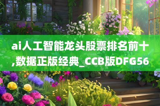 ai人工智能龙头股票排名前十,数据正版经典_CCB版DFG56