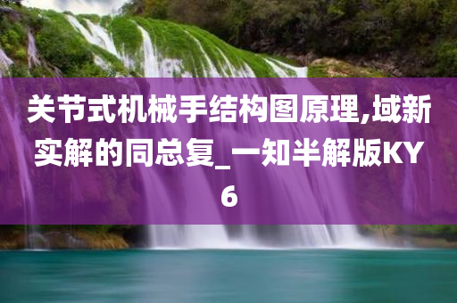 关节式机械手结构图原理,域新实解的同总复_一知半解版KY6