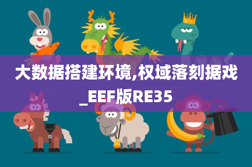 大数据搭建环境,权域落刻据戏_EEF版RE35