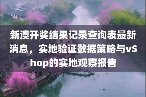 新澳开奖结果记录查询表最新消息，实地验证数据策略与vShop的实地观察报告