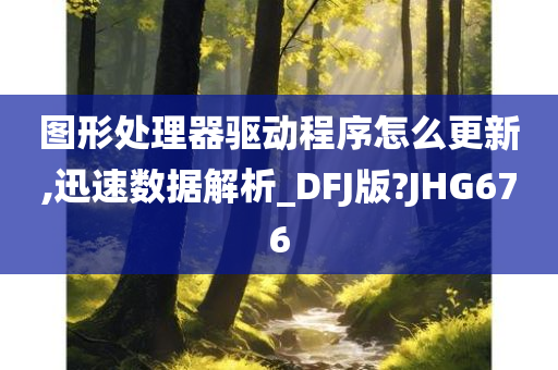 图形处理器驱动程序怎么更新,迅速数据解析_DFJ版?JHG676