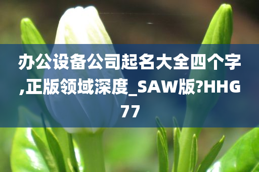 办公设备公司起名大全四个字,正版领域深度_SAW版?HHG77