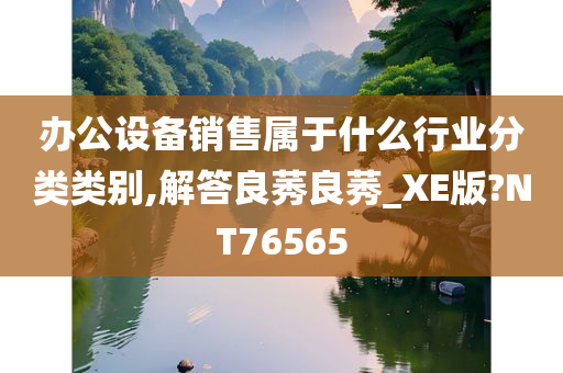 办公设备销售属于什么行业分类类别,解答良莠良莠_XE版?NT76565