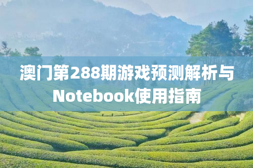 澳门第288期游戏预测解析与Notebook使用指南