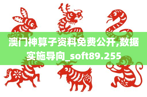 澳门神算子资料免费公开,数据实施导向_soft89.255