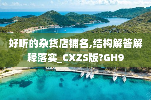 好听的杂货店铺名,结构解答解释落实_CXZS版?GH9