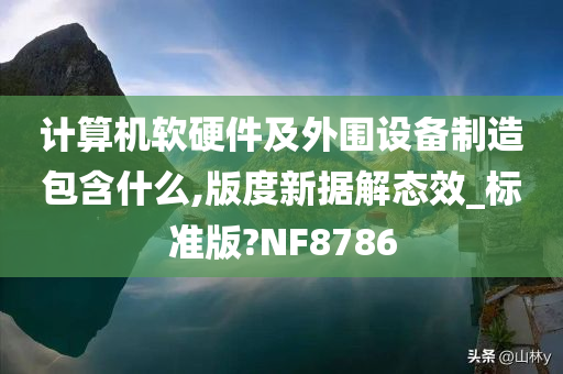 计算机软硬件及外围设备制造包含什么,版度新据解态效_标准版?NF8786