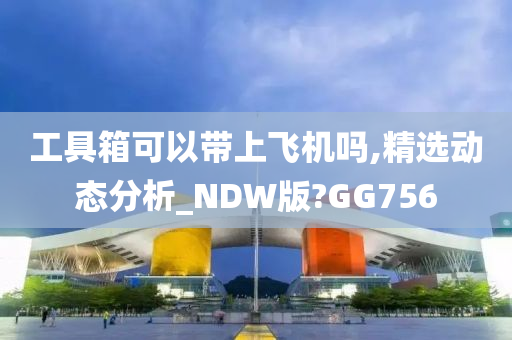 工具箱可以带上飞机吗,精选动态分析_NDW版?GG756