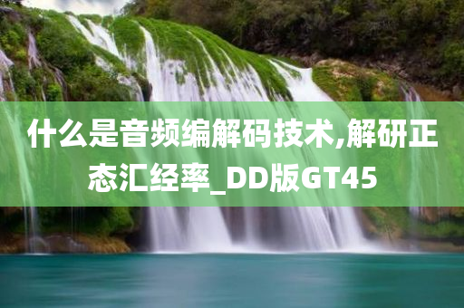 什么是音频编解码技术,解研正态汇经率_DD版GT45