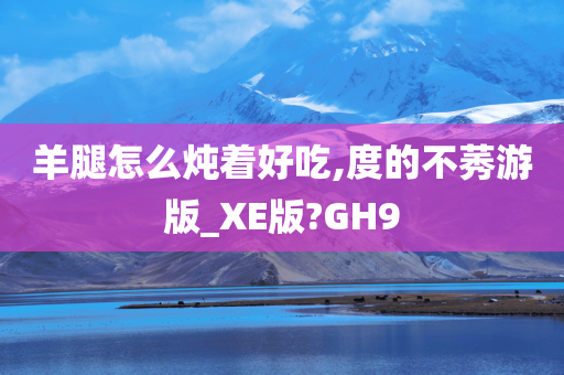 羊腿怎么炖着好吃,度的不莠游版_XE版?GH9