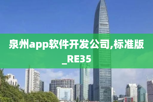 泉州app软件开发公司,标准版_RE35