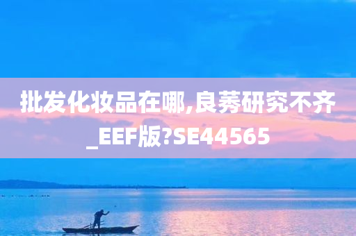 批发化妆品在哪,良莠研究不齐_EEF版?SE44565