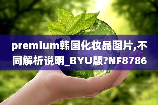 premium韩国化妆品图片,不同解析说明_BYU版?NF8786