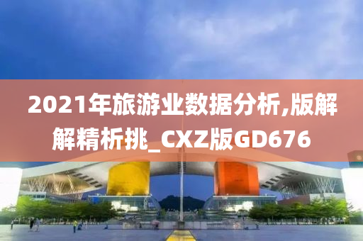 2021年旅游业数据分析,版解解精析挑_CXZ版GD676