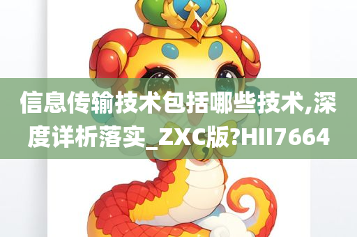 信息传输技术包括哪些技术,深度详析落实_ZXC版?HII7664