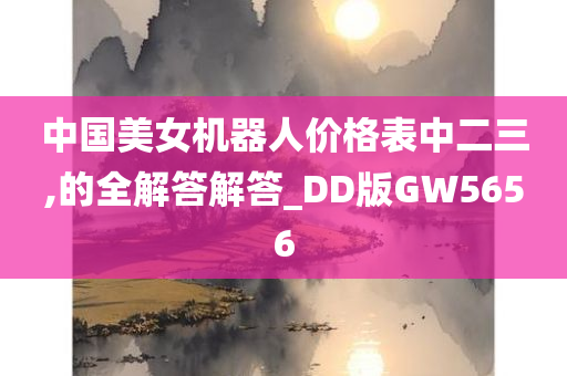 中国美女机器人价格表中二三,的全解答解答_DD版GW5656