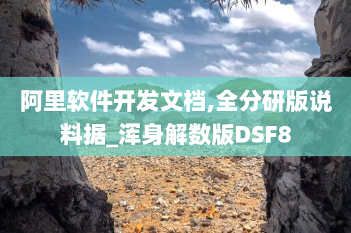 阿里软件开发文档,全分研版说料据_浑身解数版DSF8