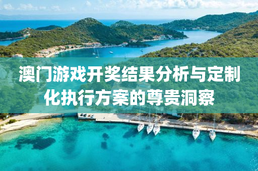 澳门游戏开奖结果分析与定制化执行方案的尊贵洞察