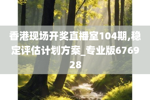 香港现场开奖直播室104期,稳定评估计划方案_专业版676928