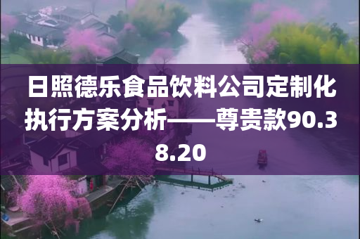 日照德乐食品饮料公司定制化执行方案分析——尊贵款90.38.20