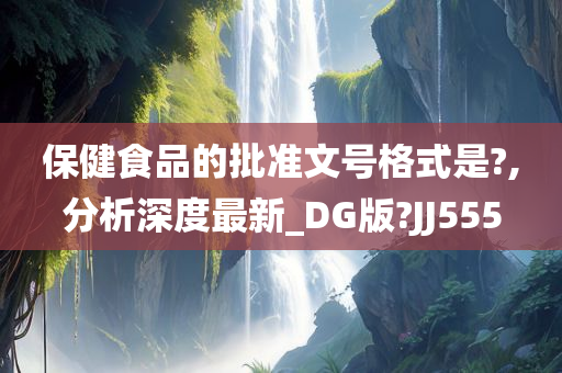 保健食品的批准文号格式是?,分析深度最新_DG版?JJ555