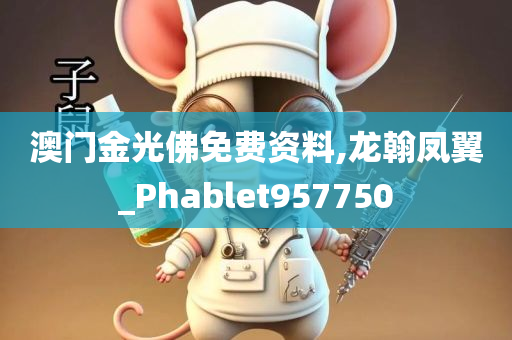 澳门金光佛免费资料,龙翰凤翼_Phablet957750