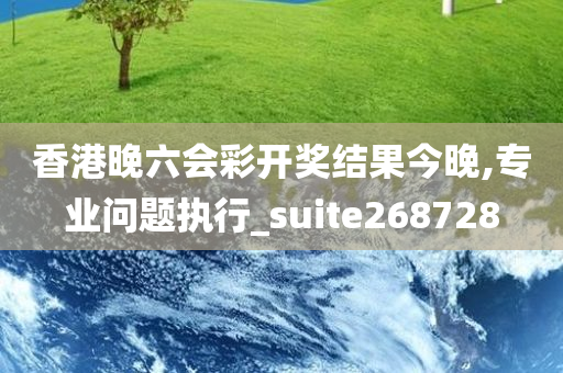 香港晚六会彩开奖结果今晚,专业问题执行_suite268728