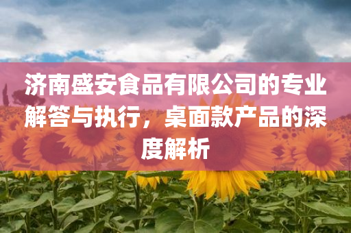 济南盛安食品有限公司的专业解答与执行，桌面款产品的深度解析