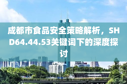 成都市食品安全策略解析，SHD64.44.53关键词下的深度探讨