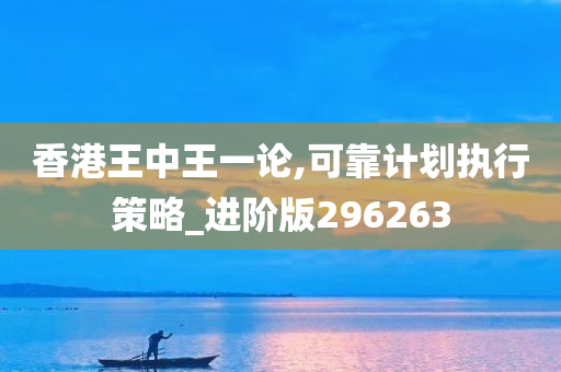 香港王中王一论,可靠计划执行策略_进阶版296263