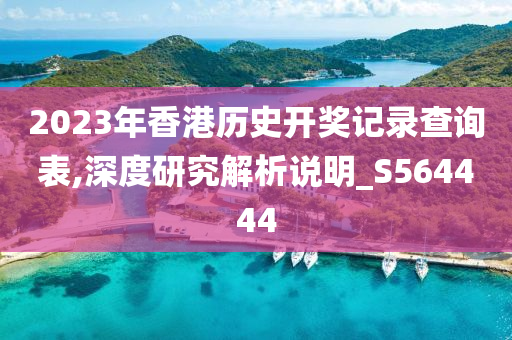 2023年香港历史开奖记录查询表,深度研究解析说明_S564444