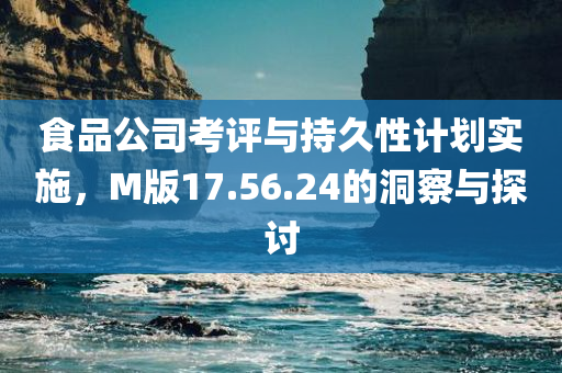 食品公司考评与持久性计划实施，M版17.56.24的洞察与探讨