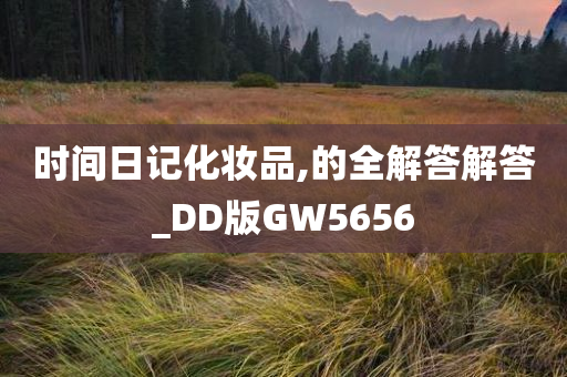 时间日记化妆品,的全解答解答_DD版GW5656