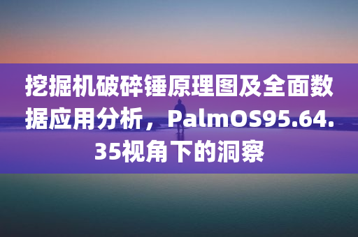 挖掘机破碎锤原理图及全面数据应用分析，PalmOS95.64.35视角下的洞察